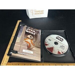 Star Wars The Last Jedi DVD BB-8 Disney Movie Rewards Code Lucasfilm‎